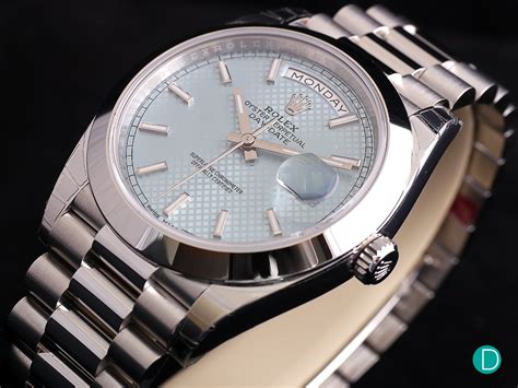 rolex day date oyster perpetual|rolex day date 40 platinum.